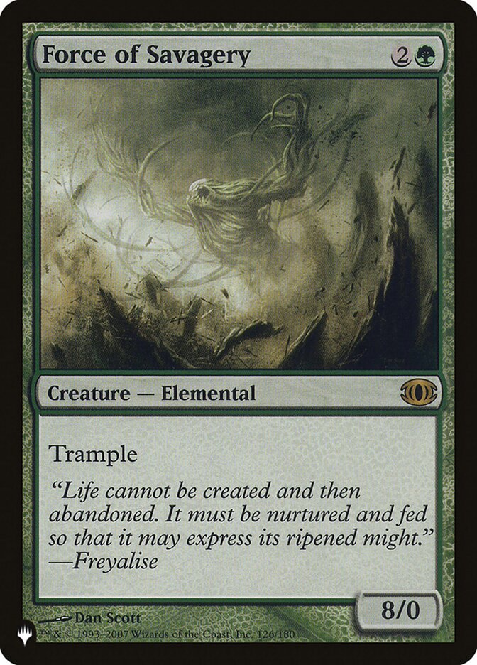 Force of Savagery (FUT-126) - The List (PLST)