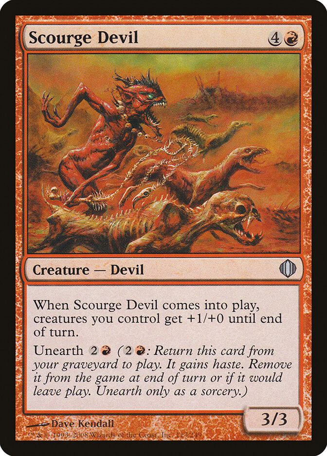 Scourge Devil (113) - Shards of Alara (ALA)