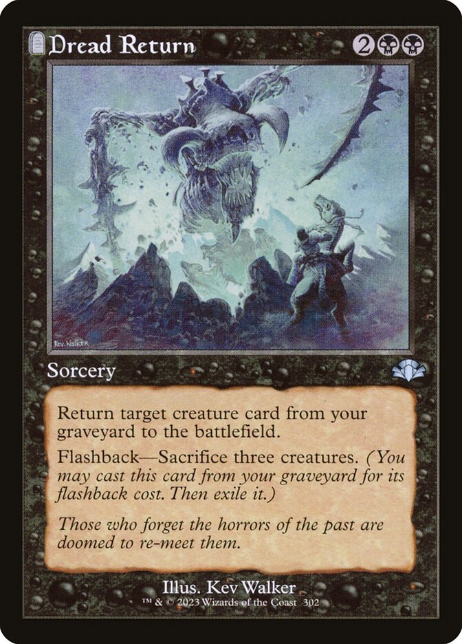 Dread Return (302) - Dominaria Remastered (DMR)