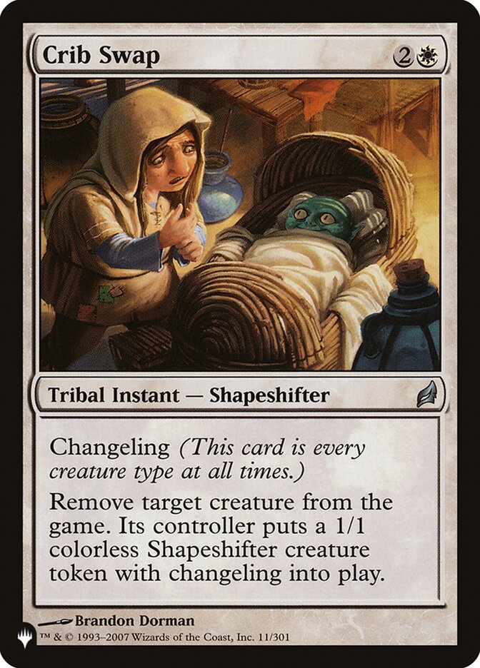 Crib Swap (LRW-11) - The List (PLST)