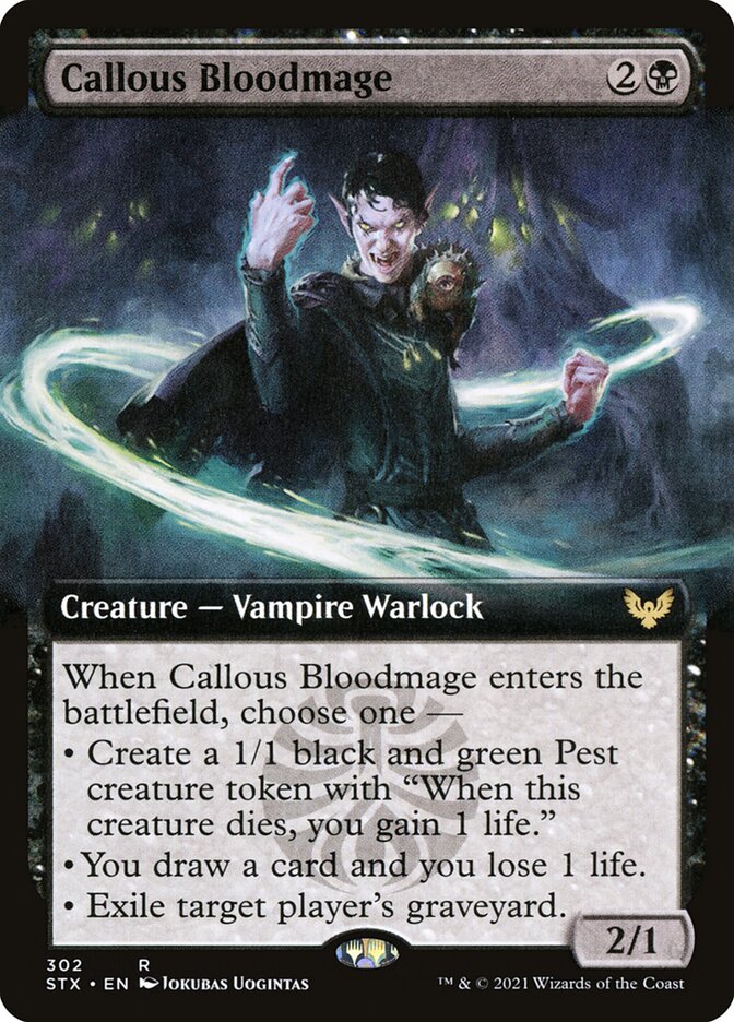 Callous Bloodmage (302) - Strixhaven: School of Mages (STX)