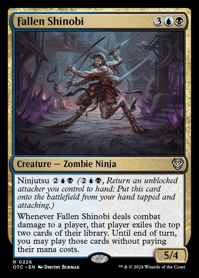Fallen Shinobi (226) - Outlaws of Thunder Junction Commander (OTC)