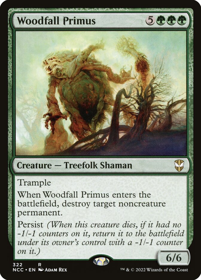 Woodfall Primus (322) - New Capenna Commander (NCC)