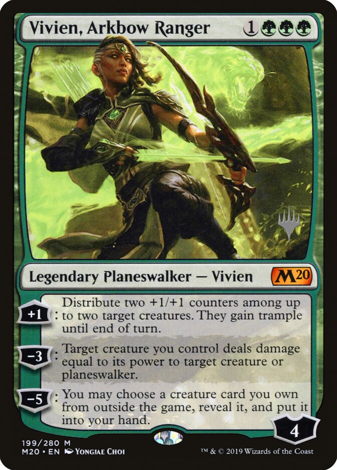 Vivien, Arkbow Ranger (199p) - Core Set 2020 Promos (PM20)