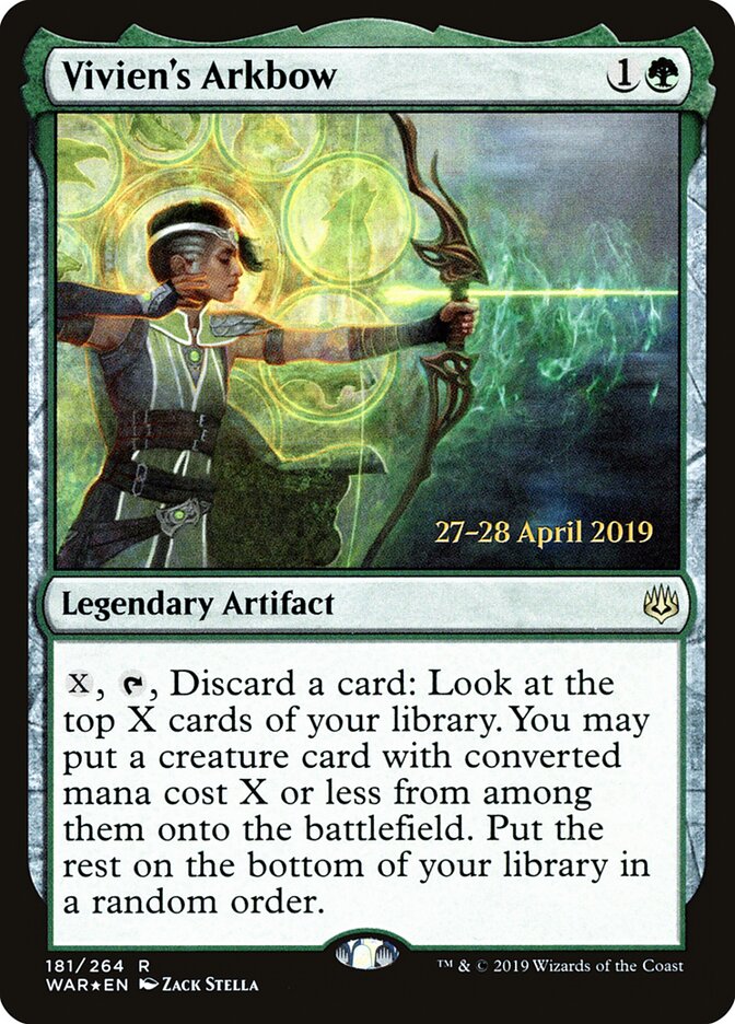 Vivien's Arkbow (181s) - War of the Spark Promos (PWAR)