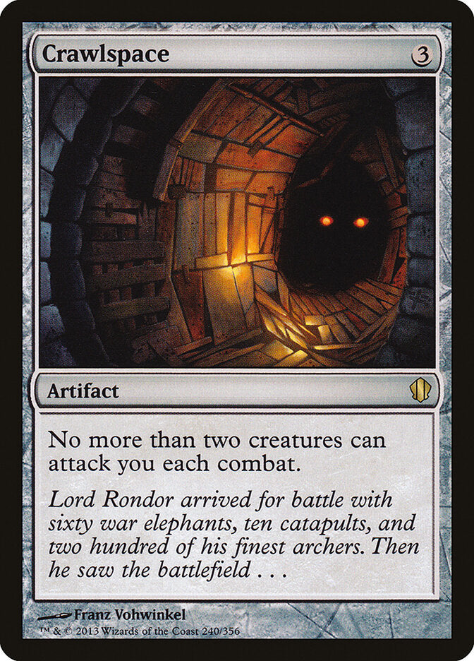 Crawlspace (240) - Commander 2013 (C13)