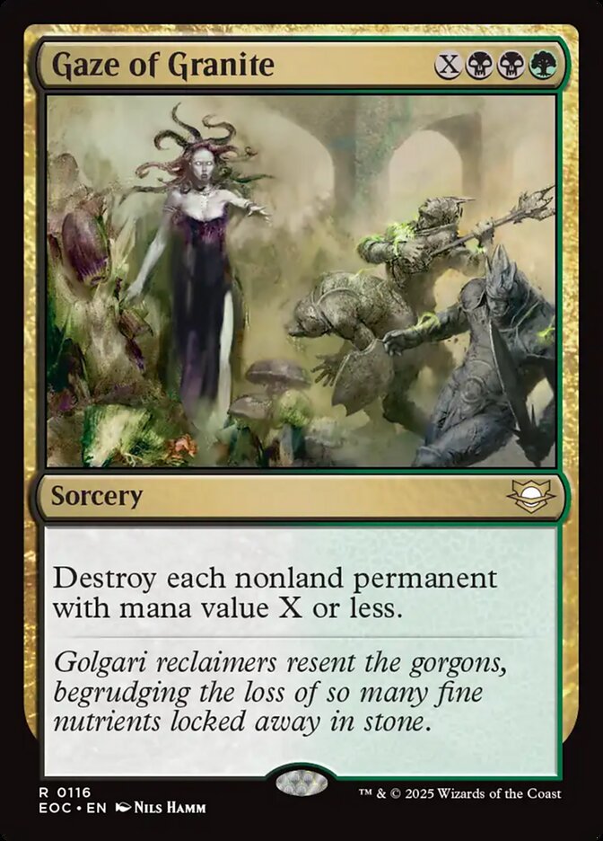 Gaze of Granite (116) - Edge of Eternities Commander (EOC)