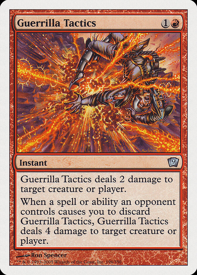 Guerrilla Tactics (196) - Ninth Edition (9ED)