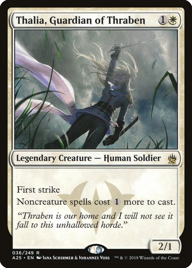 Thalia, Guardian of Thraben (36) - Masters 25 (A25)