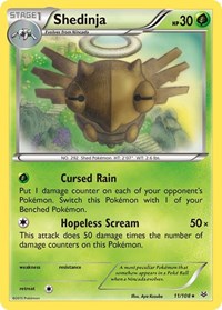 Shedinja (11) - XY - Roaring Skies (ROS)
