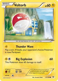 Voltorb (21) - XY - Roaring Skies (ROS)