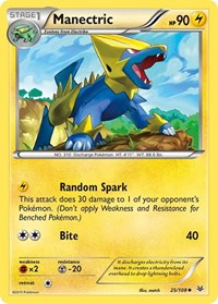 Manectric (25) - XY - Roaring Skies (ROS)