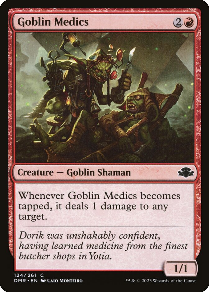 Goblin Medics (124) - Dominaria Remastered (DMR)