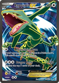 Rayquaza EX 104 Full Art (104) - XY - Roaring Skies (ROS)