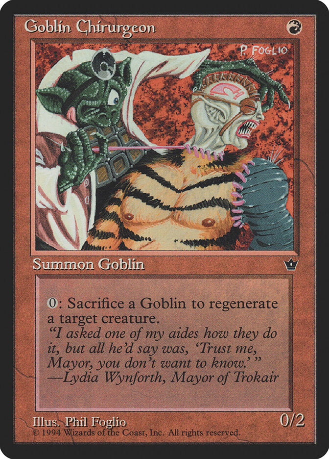 Goblin Chirurgeon (54b) - Fallen Empires (FEM)
