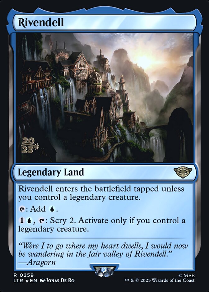 Rivendell (259s) - Tales of Middle-earth Promos (PLTR)