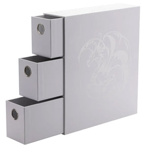 Dragon Shields: Fortress Card Drawers - White