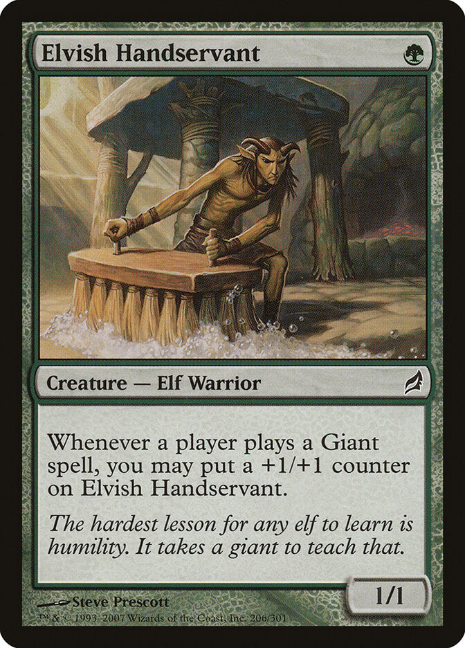 Elvish Handservant (206) - Lorwyn (LRW)