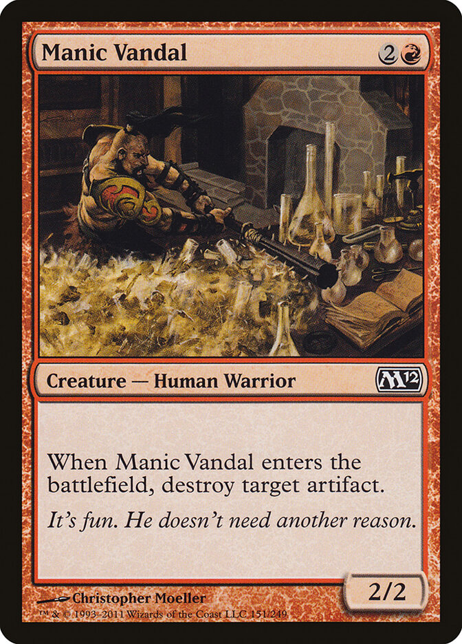 Manic Vandal (151) - Magic 2012 (M12)