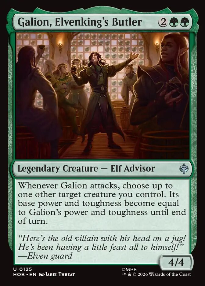 Galion, Elvenking's Butler (125) - The Hobbit (HOB)