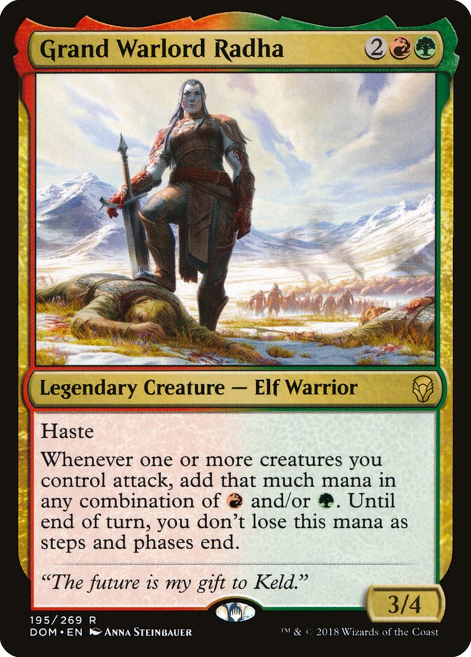 Grand Warlord Radha (195) - Dominaria (DOM)