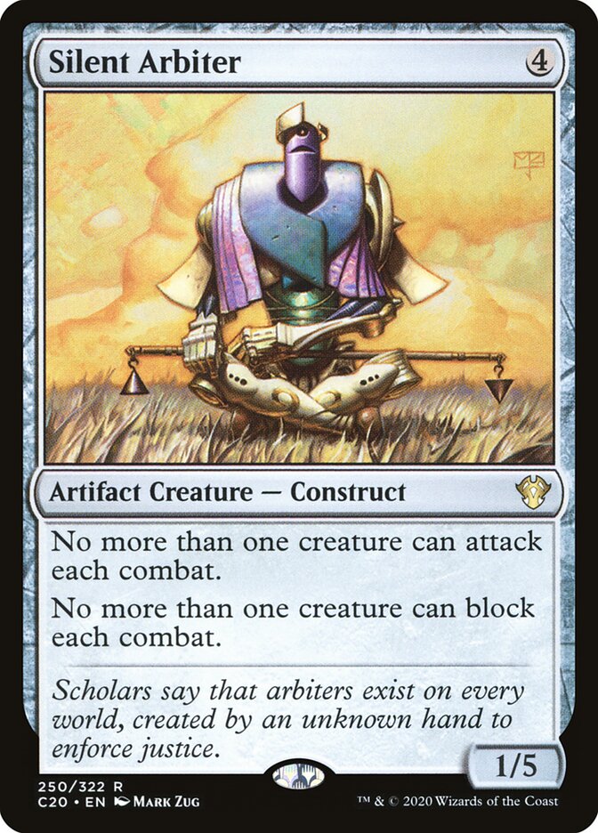 Silent Arbiter (250) - Commander 2020 (C20)