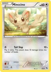 Minccino (#19) (19) - BW Trainer Kit: Excadrill & Zoroark (BLW)