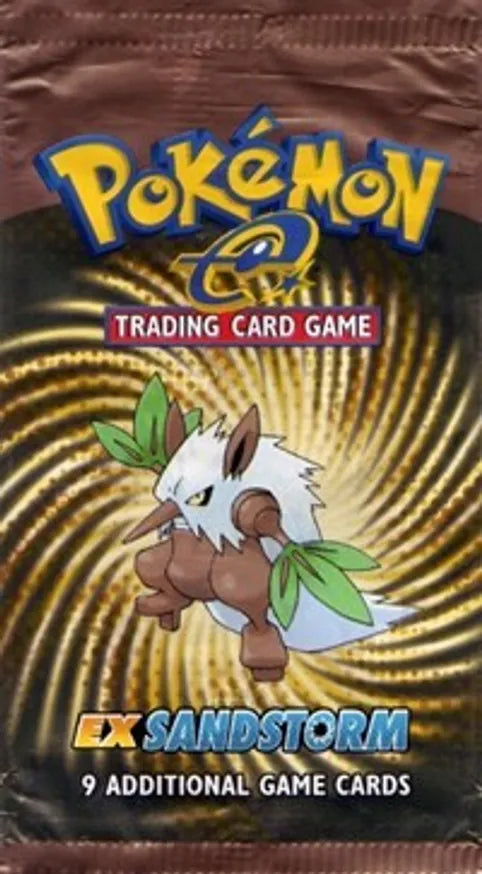EX Sandstorm Pokemon Booster Pack - Sandstorm (SS)