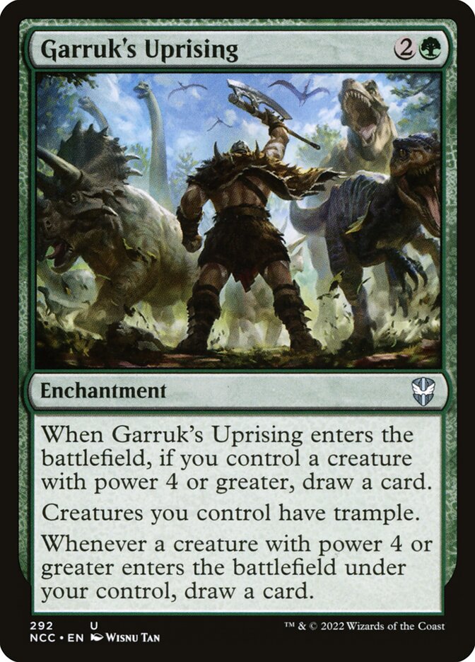 Garruk's Uprising (292) - New Capenna Commander (NCC)