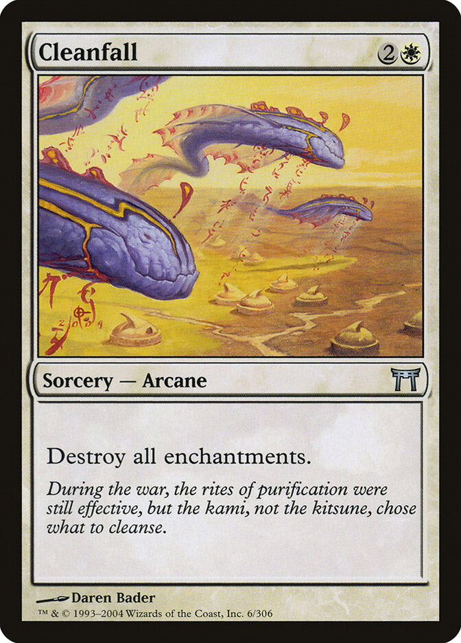Cleanfall (6) - Champions of Kamigawa (CHK)