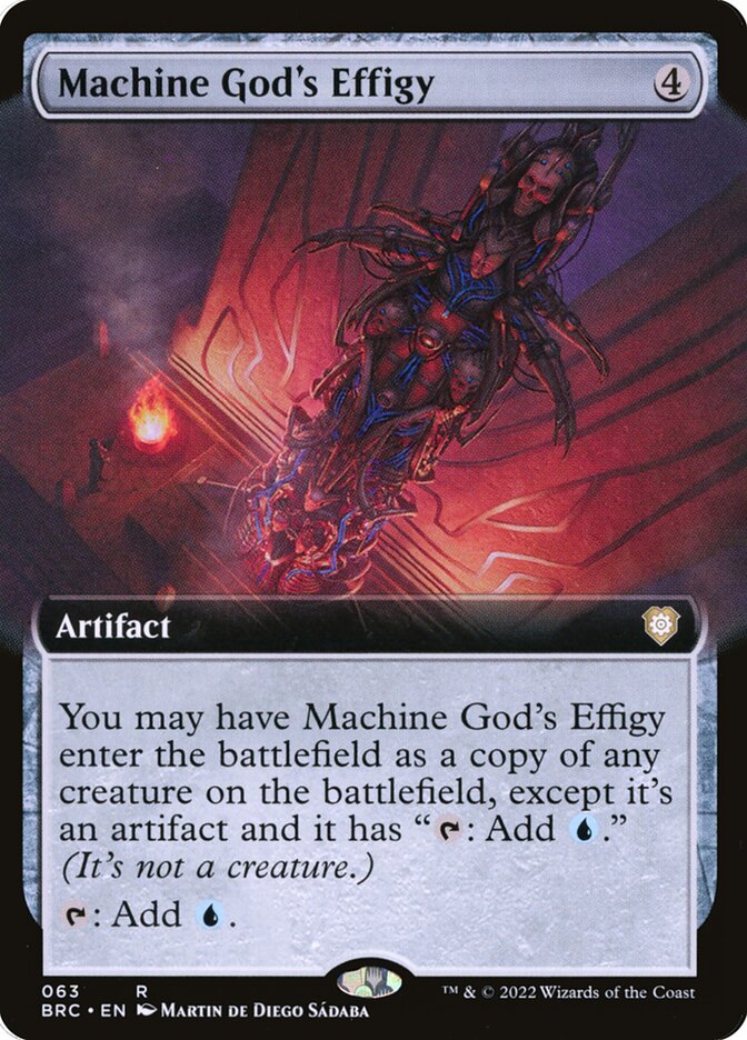 Machine God's Effigy (63) - The Brothers' War Commander (BRC)