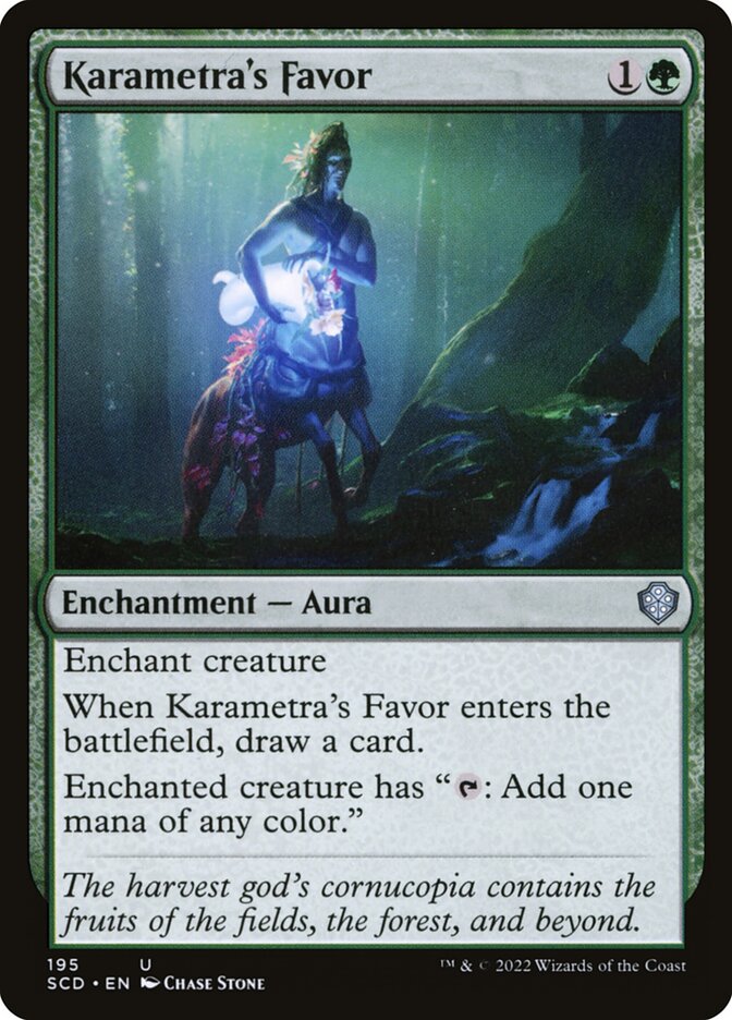 Karametra's Favor (195) - Starter Commander Decks (SCD)