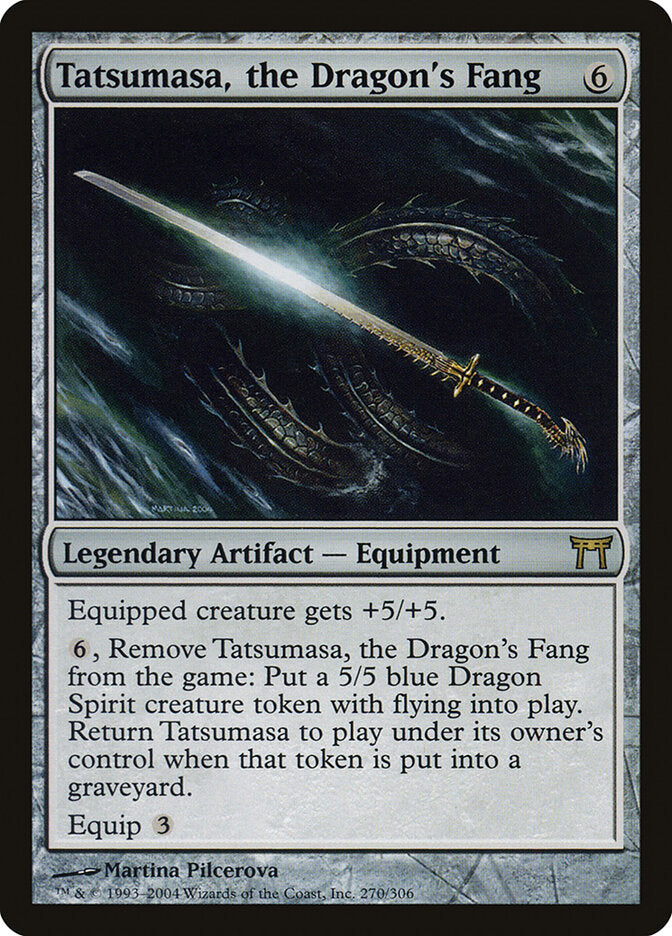 Tatsumasa, the Dragon's Fang (270) - Champions of Kamigawa (CHK)