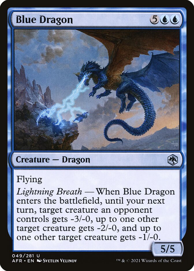Blue Dragon (49) - Adventures in the Forgotten Realms (AFR)