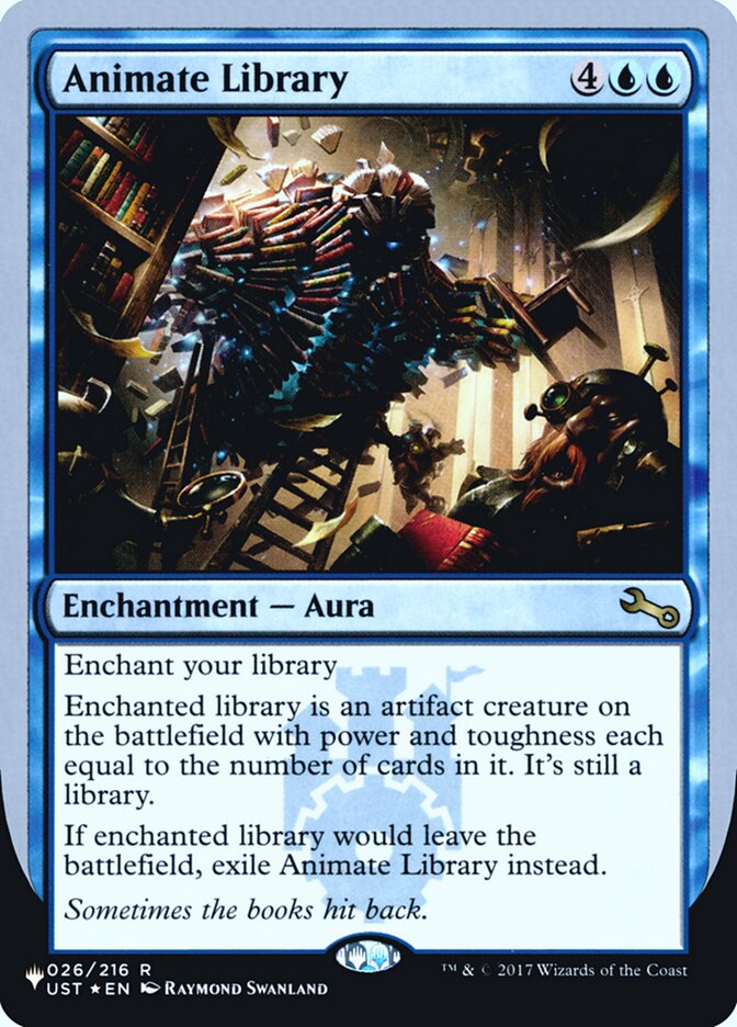 Animate Library (11) - The List (Unfinity Foil Edition) (ULST)