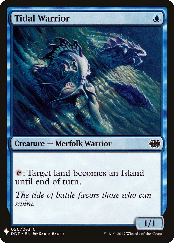 Tidal Warrior - The List (PLST)