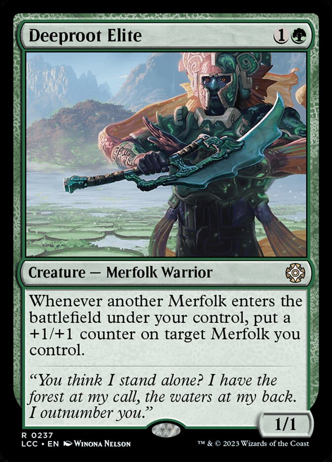 Deeproot Elite (237) - The Lost Caverns of Ixalan Commander (LCC)