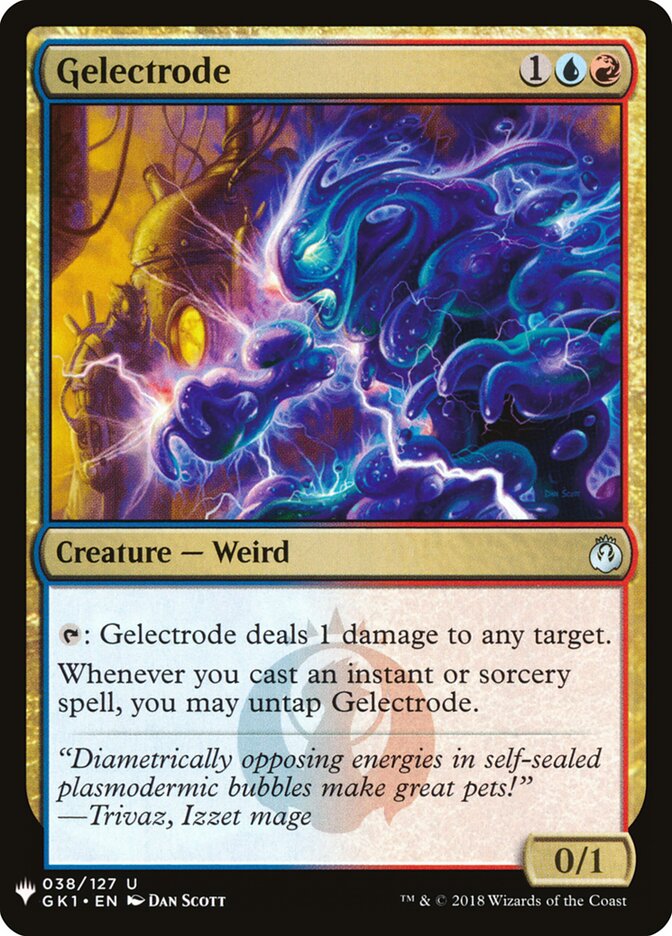 Gelectrode (GK1-38) - The List (PLST)