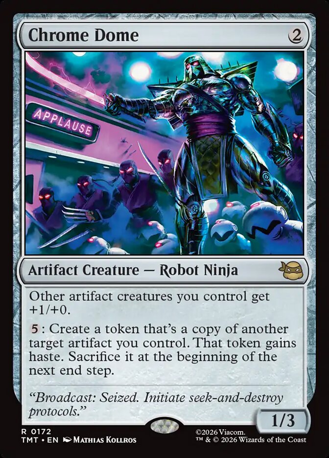 Chrome Dome (172) - Teenage Mutant Ninja Turtles (TMT)