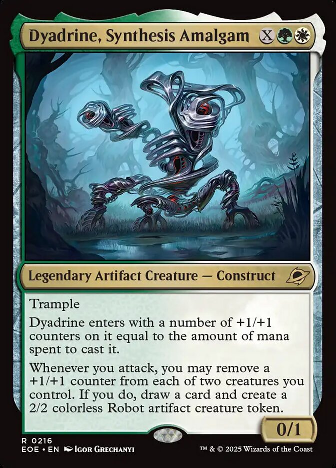 Dyadrine, Synthesis Amalgam (216) - Edge of Eternities (EOE)