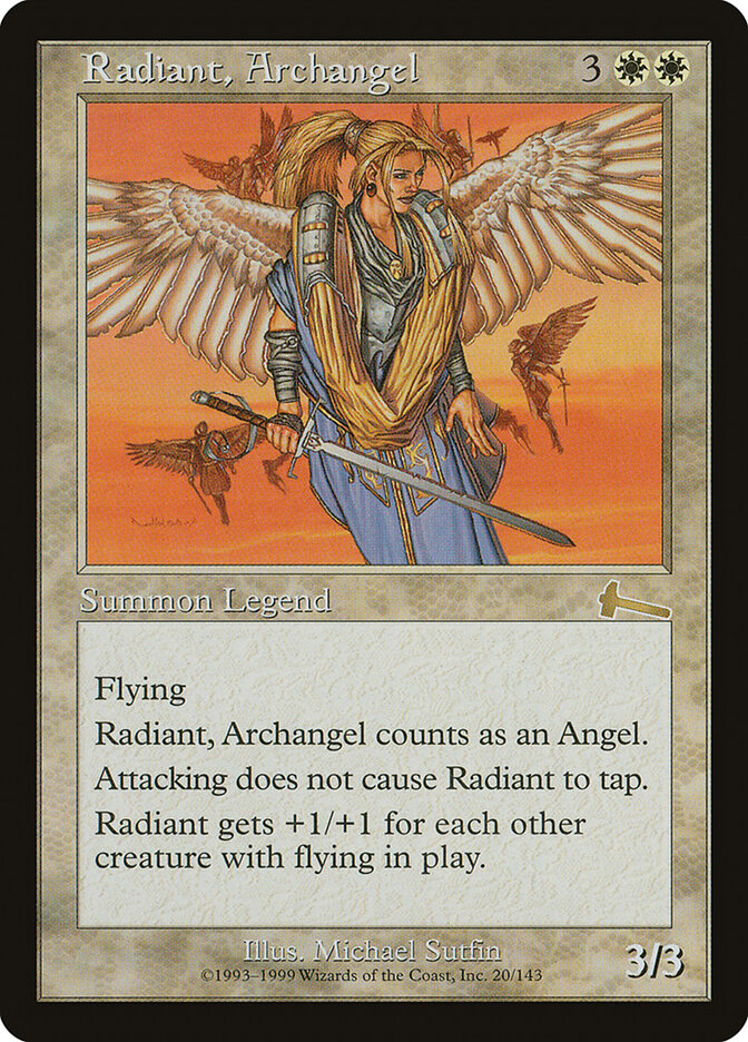 Radiant, Archangel (20) - Urza's Legacy (ULG)