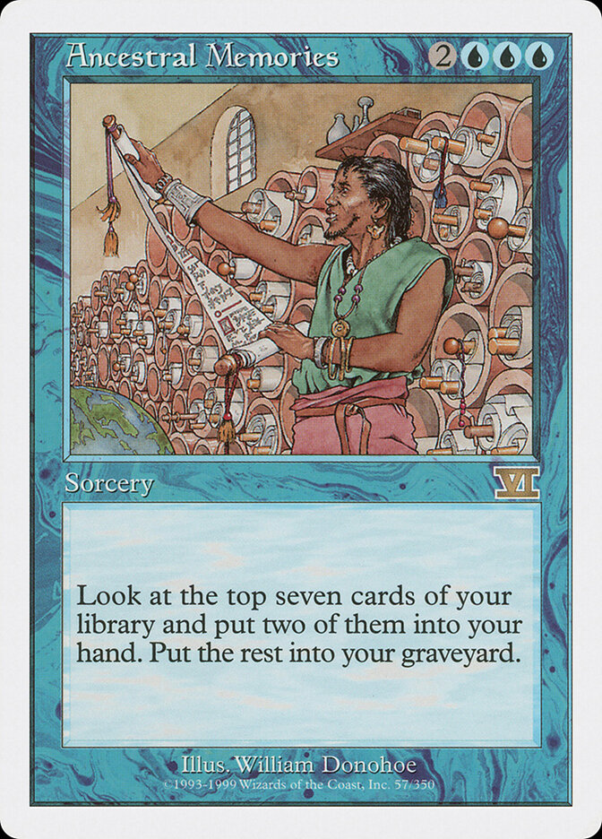 Ancestral Memories (57) - Classic Sixth Edition (6ED)