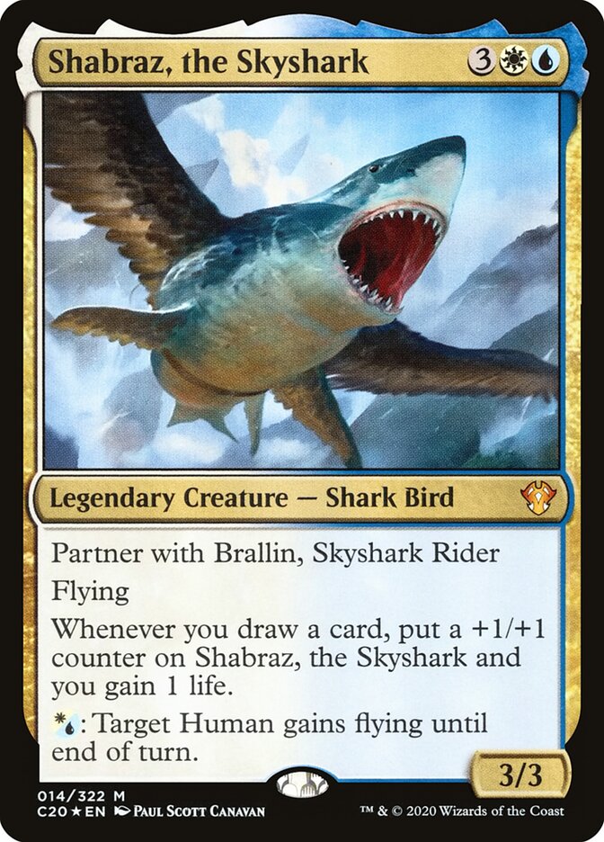 Shabraz, the Skyshark (14) - Commander 2020 (C20)