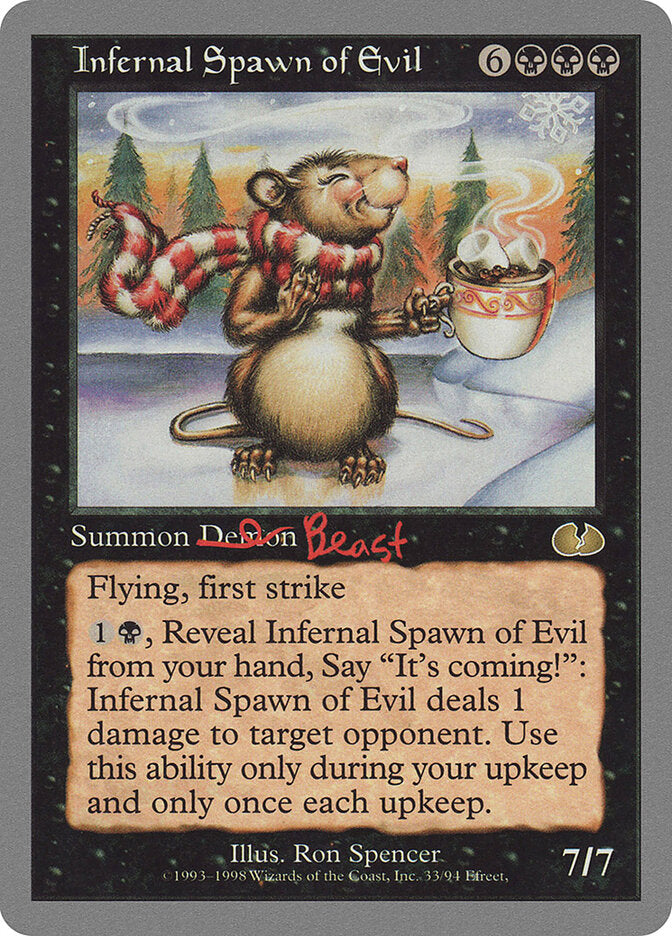 Infernal Spawn of Evil (33) - Unglued (UGL)
