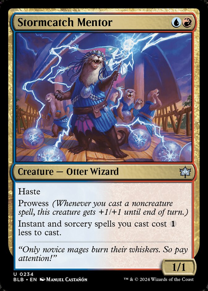 Stormcatch Mentor (234) - Bloomburrow (BLB)
