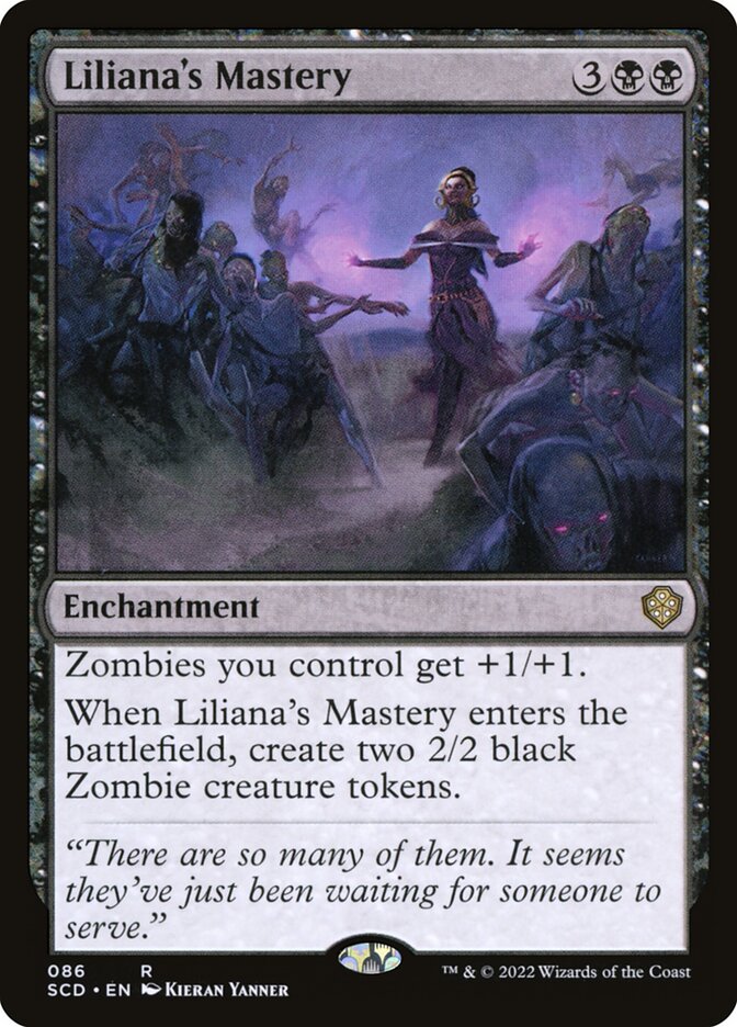 Liliana's Mastery (86) - Starter Commander Decks (SCD)
