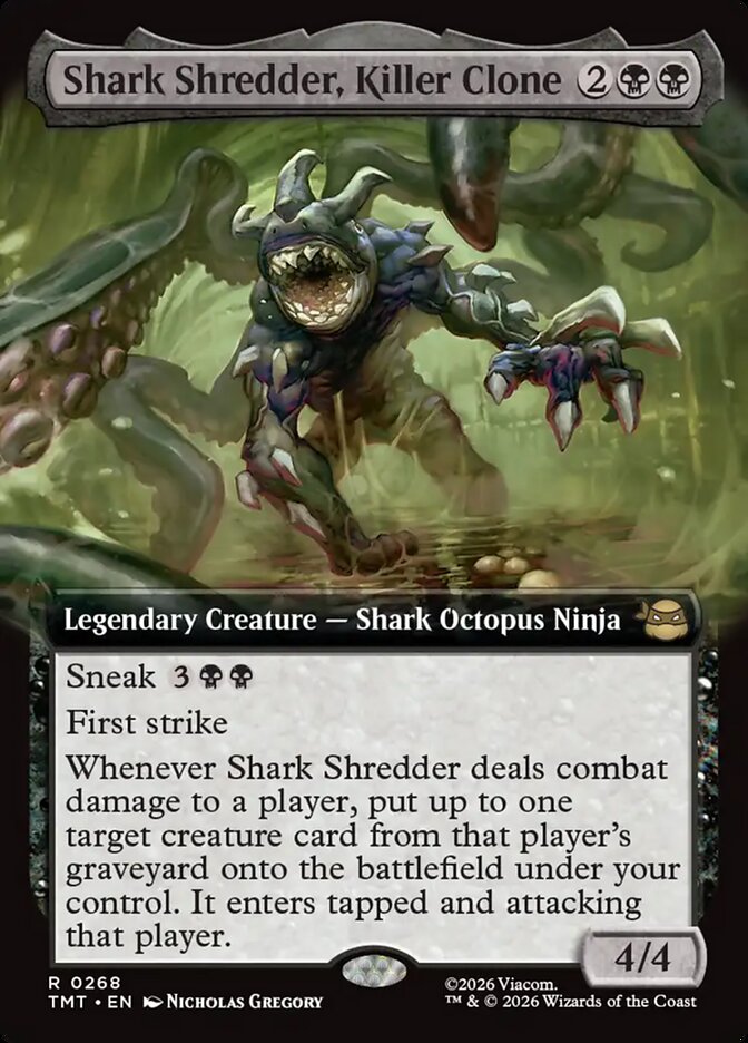 Shark Shredder, Killer Clone (268) - Teenage Mutant Ninja Turtles (TMT)