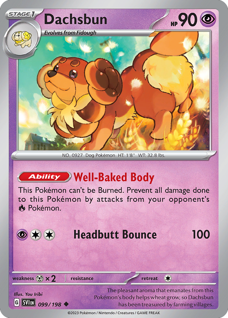 Dachsbun (99/198) - Scarlet & Violet (SVI)