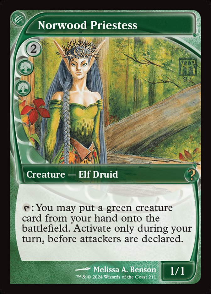 Norwood Priestess (211) - Mystery Booster 2 (MB2)