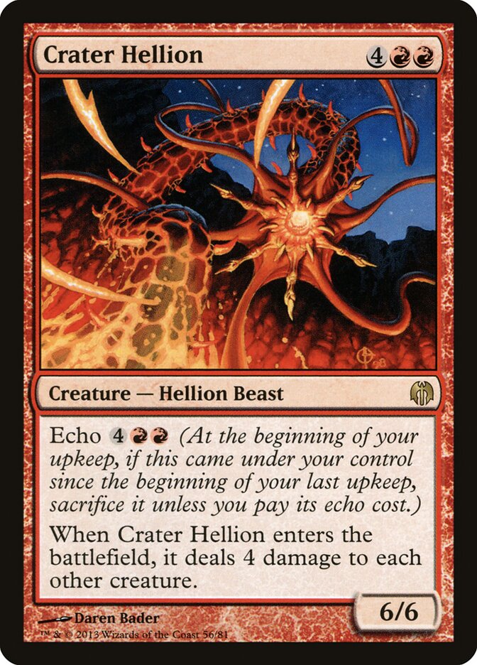 Crater Hellion (56) - Duel Decks: Heroes vs. Monsters (DDL)